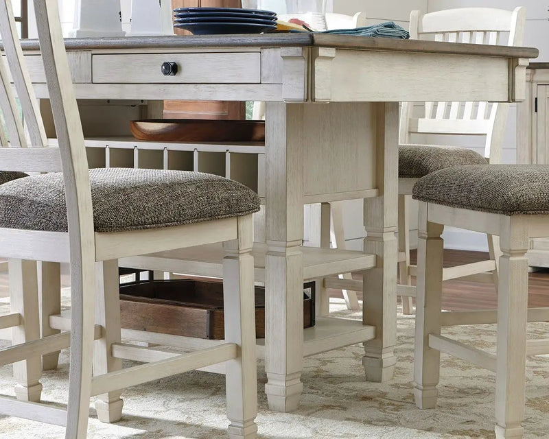Bolanburg - Rectangular Dining Room Counter Table - Beige by Unique Piece Furniture