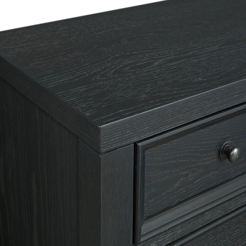 3 Drawer Nightstand With USB Charging Port by HouseOfZazla