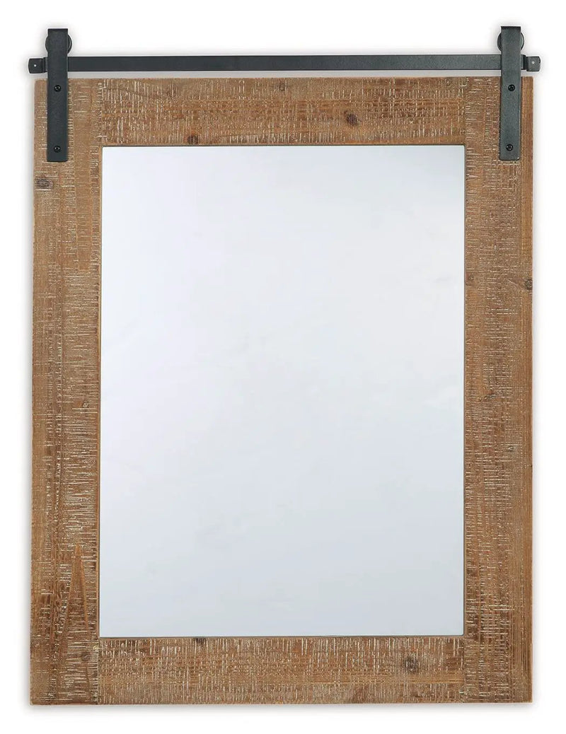 Lanie - Accent Mirror - Antique Brown by Unique Piece Furniture