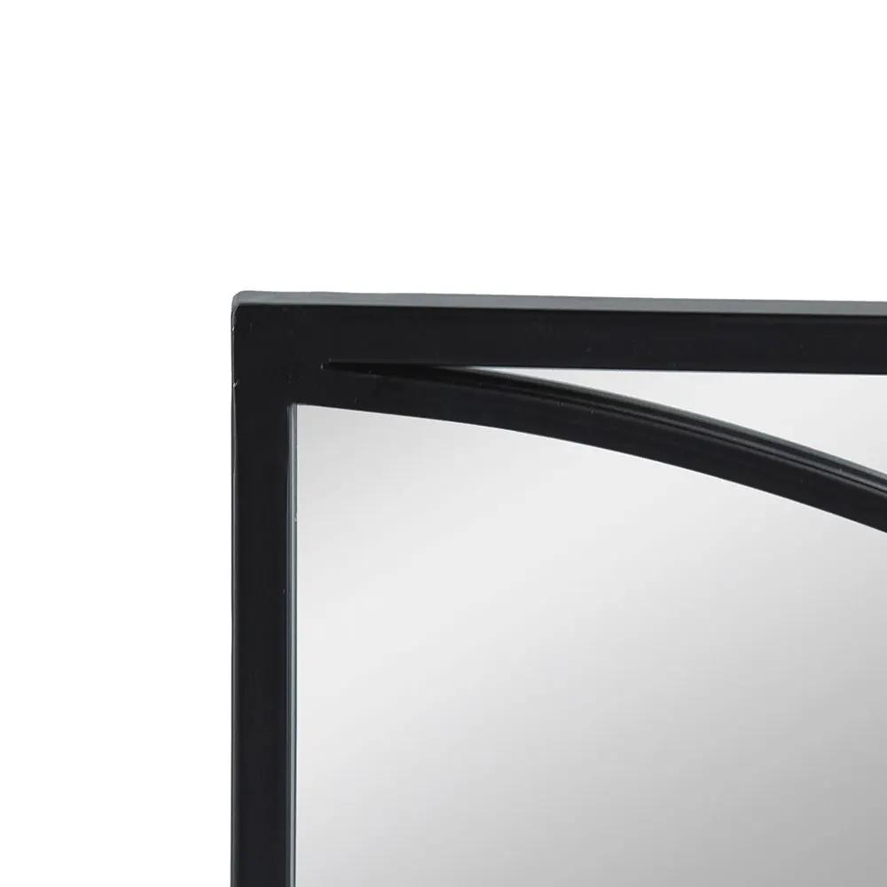 Rectangular Wall Mirrors With Frame, Home Decor For Living Room Bedroom Entryway - Black by Unique Piece Furniture