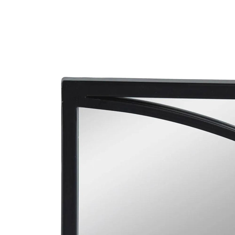 Rectangular Wall Mirrors With Frame, Home Decor For Living Room Bedroom Entryway - Black by Unique Piece Furniture