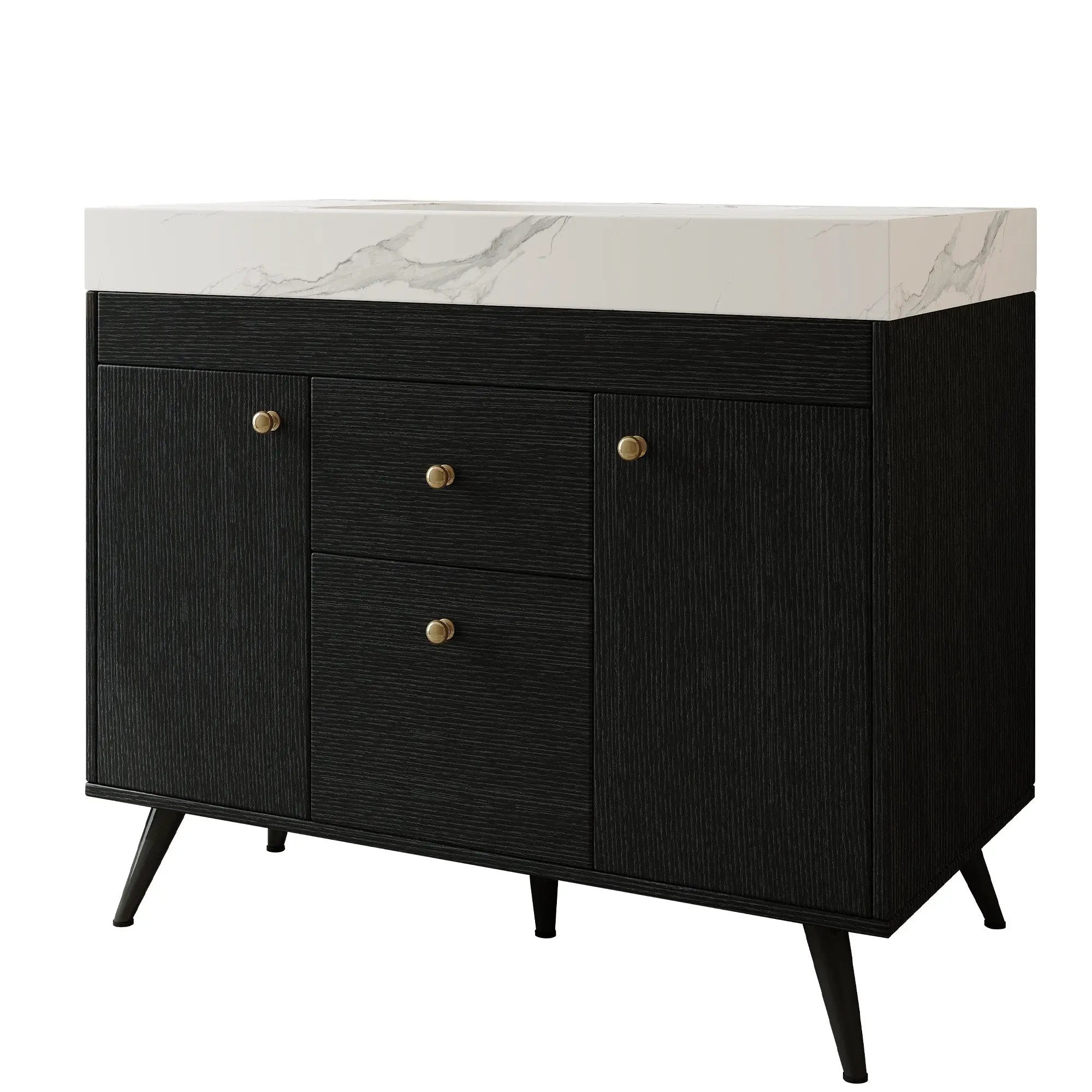 36" Modern Freestanding Bathroom Vanity by HouseOfZazla