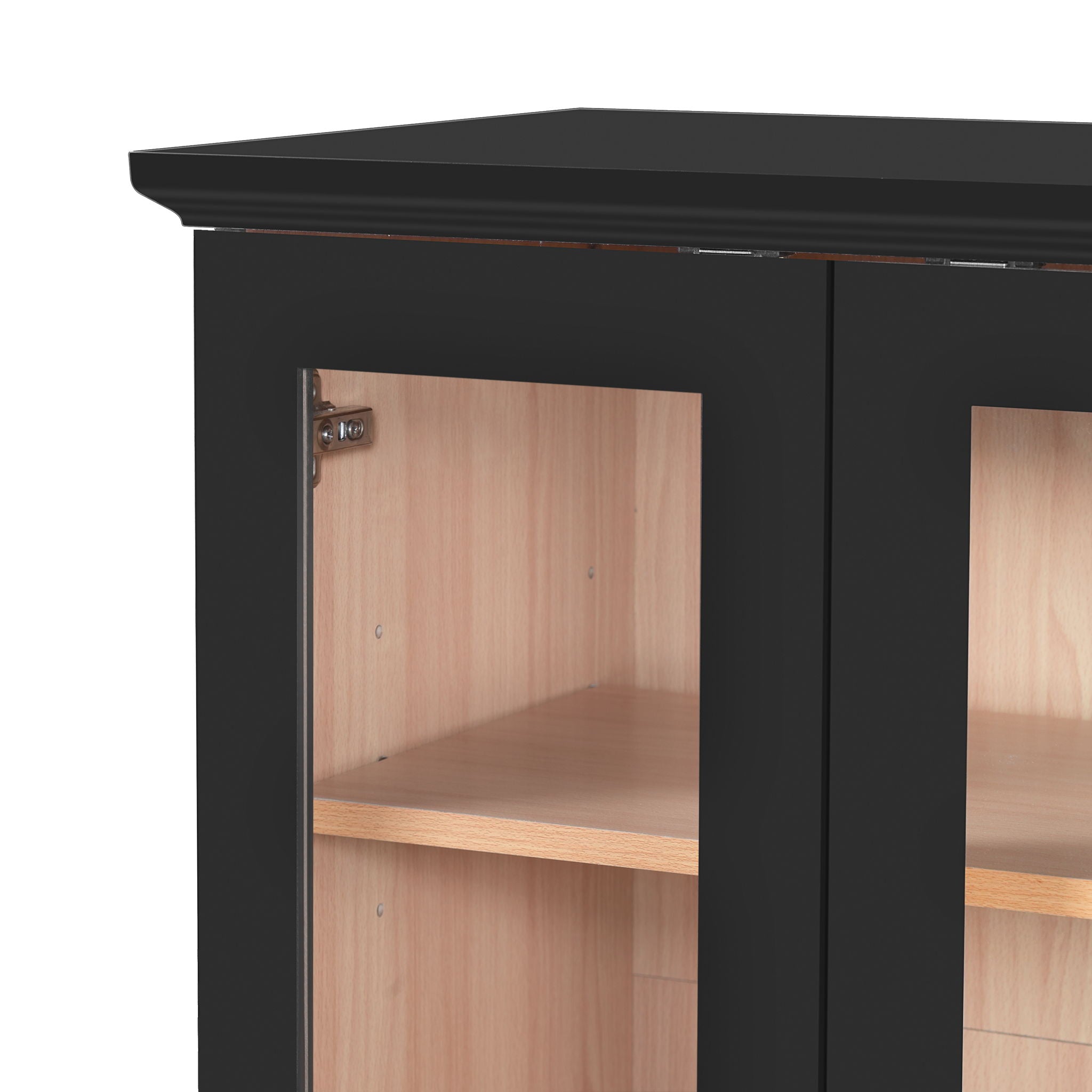 Bathroom Storage Cabinet, Adjustable Shelves & Drawer, Freestanding Tower