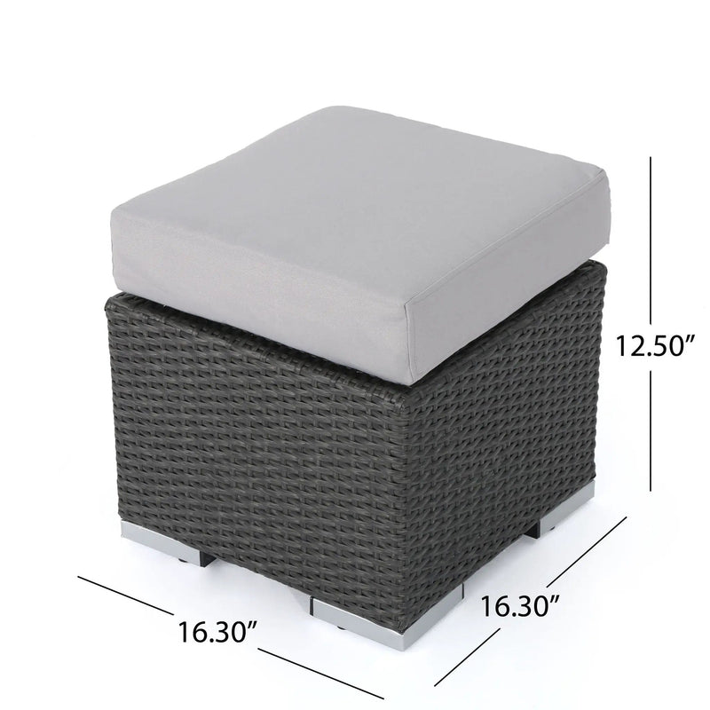 Santa Rosa Outdoor Lounge Ottoman by HouseOfZazla
