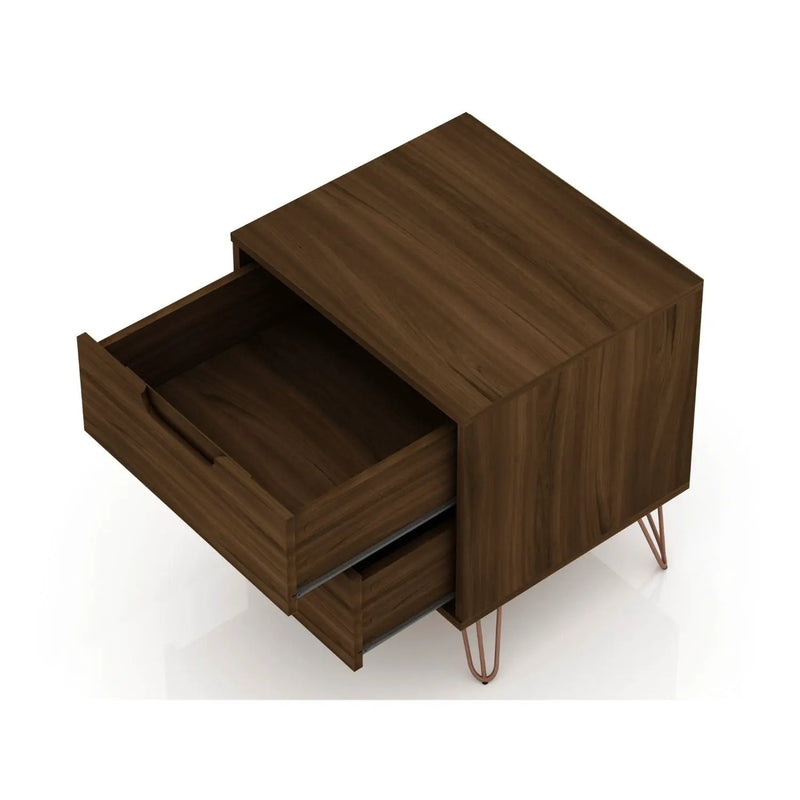 Rockefeller - 2 Drawer Nightstand by HouseOfZazla