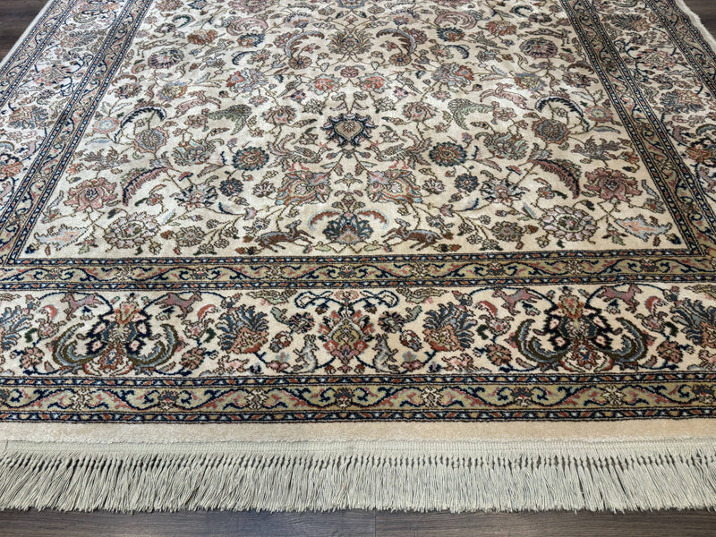 8.8 x 12 Karastan Tabriz Rug #738 Wool Vintage Discontinued Original 700 Series by Jewel Rugs