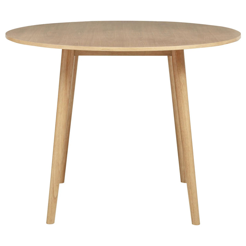 Andrews 5-piece Round Counter Dining Set Light Ash and Black by Unique Piece Furniture