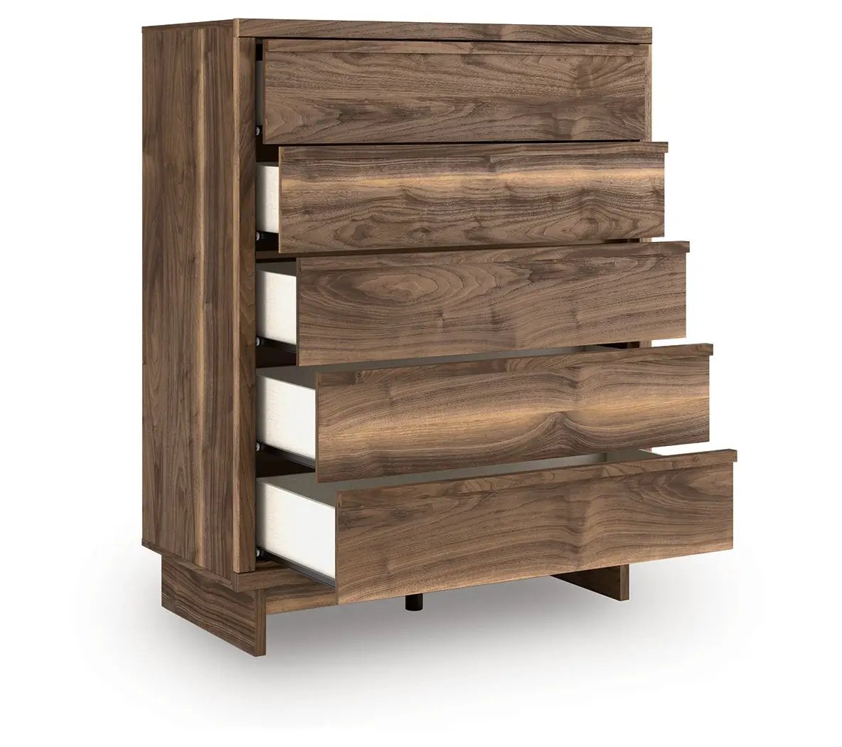 Chirason - Five Drawer Wide Chest - Brown by Unique Piece Furniture