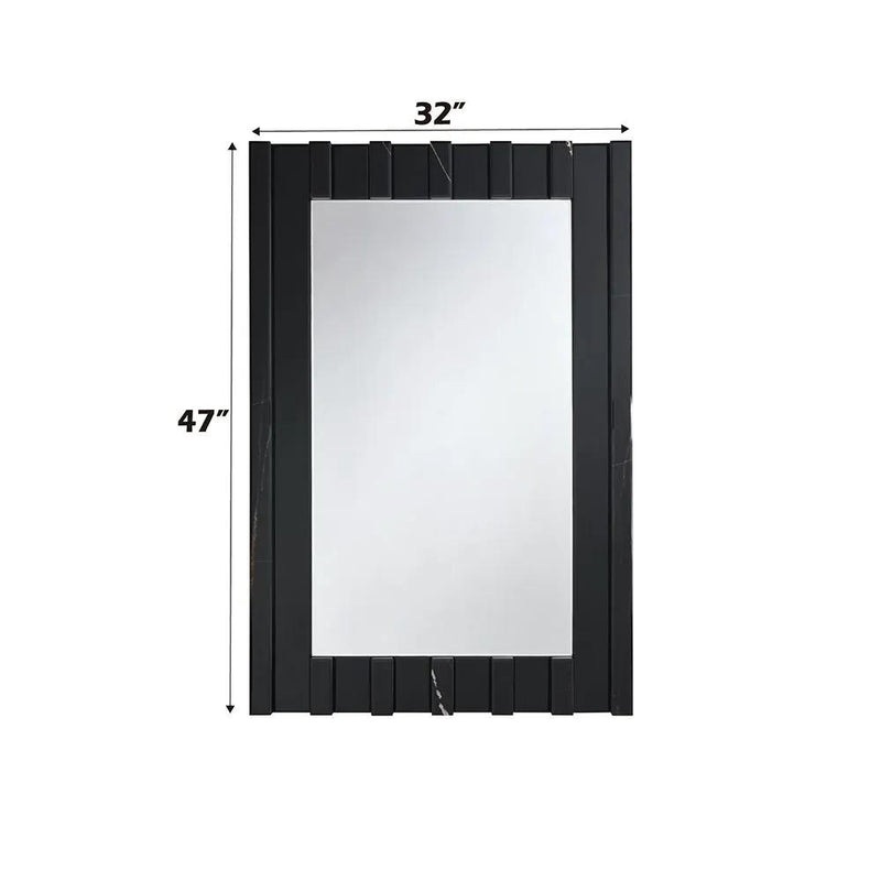 Drisana - Accent Mirror - Black Mirrored by Unique Piece Furniture