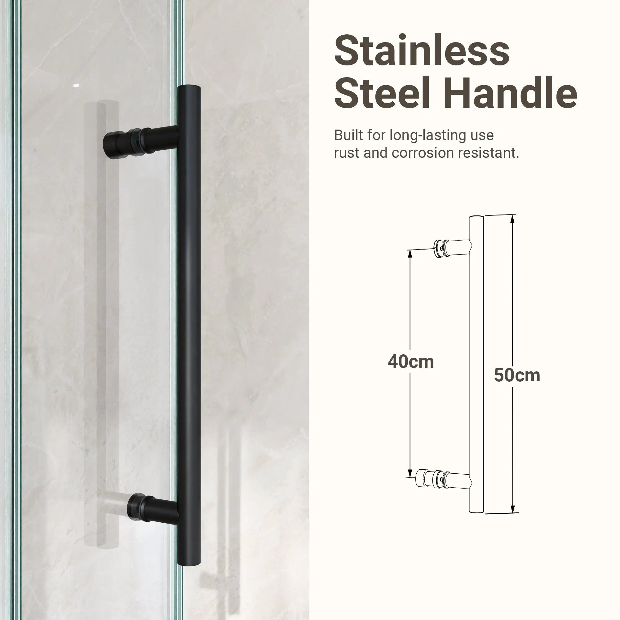 56-60"W x 72"H Frameless Single Sliding Shower Door by HouseOfZazla