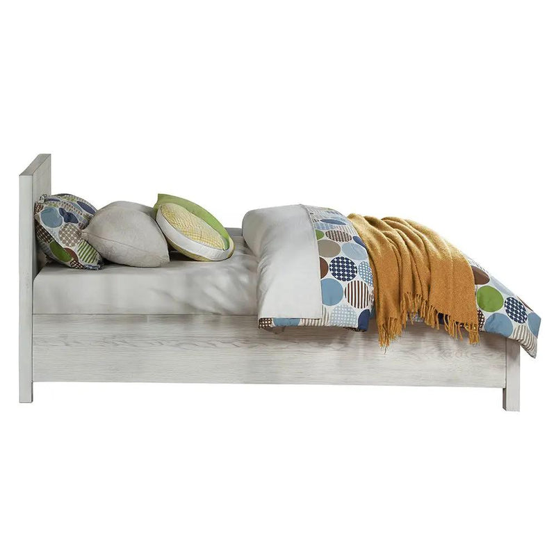 Celerina - Queen Bed - Weathered White by Unique Piece Furniture