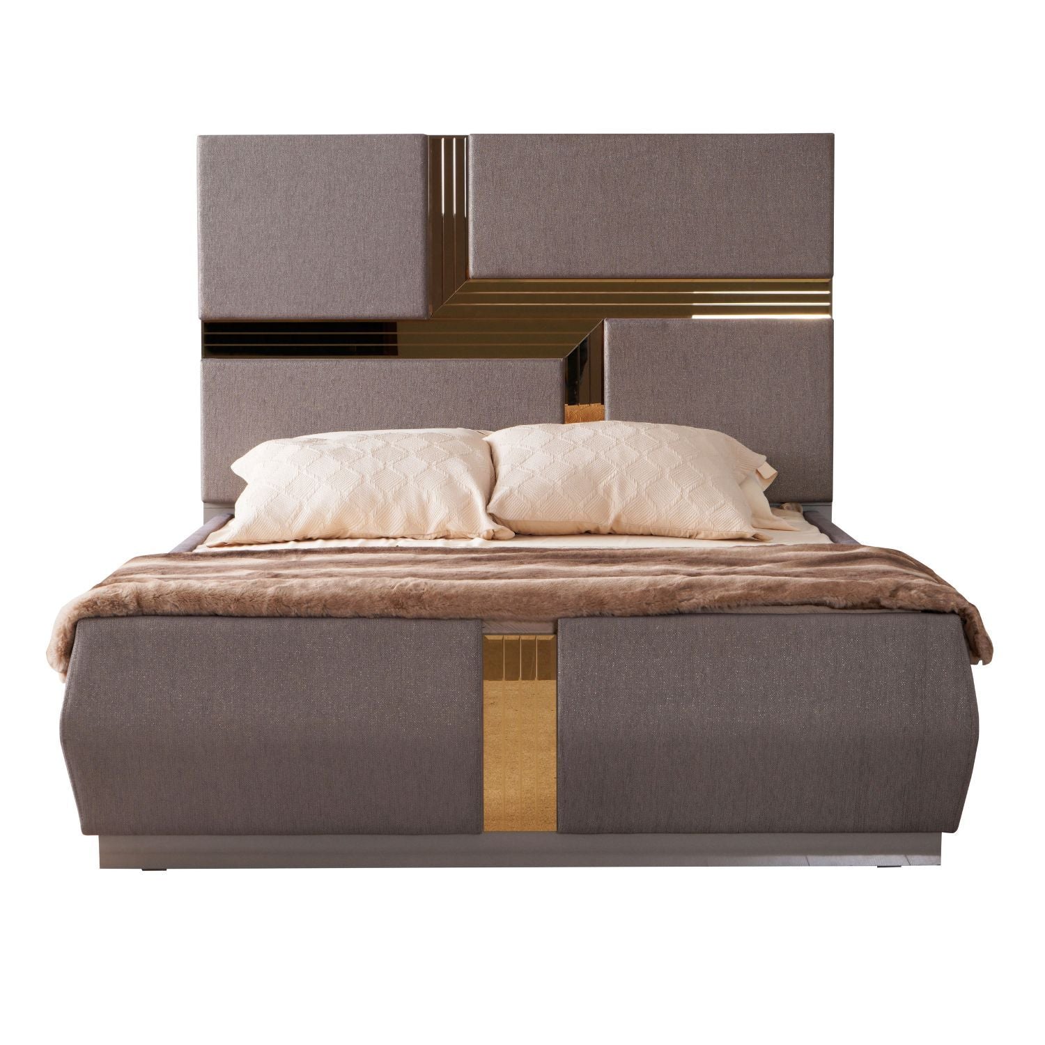 Lorenzo - Tufted Upholstered Bed by HouseOfZazla