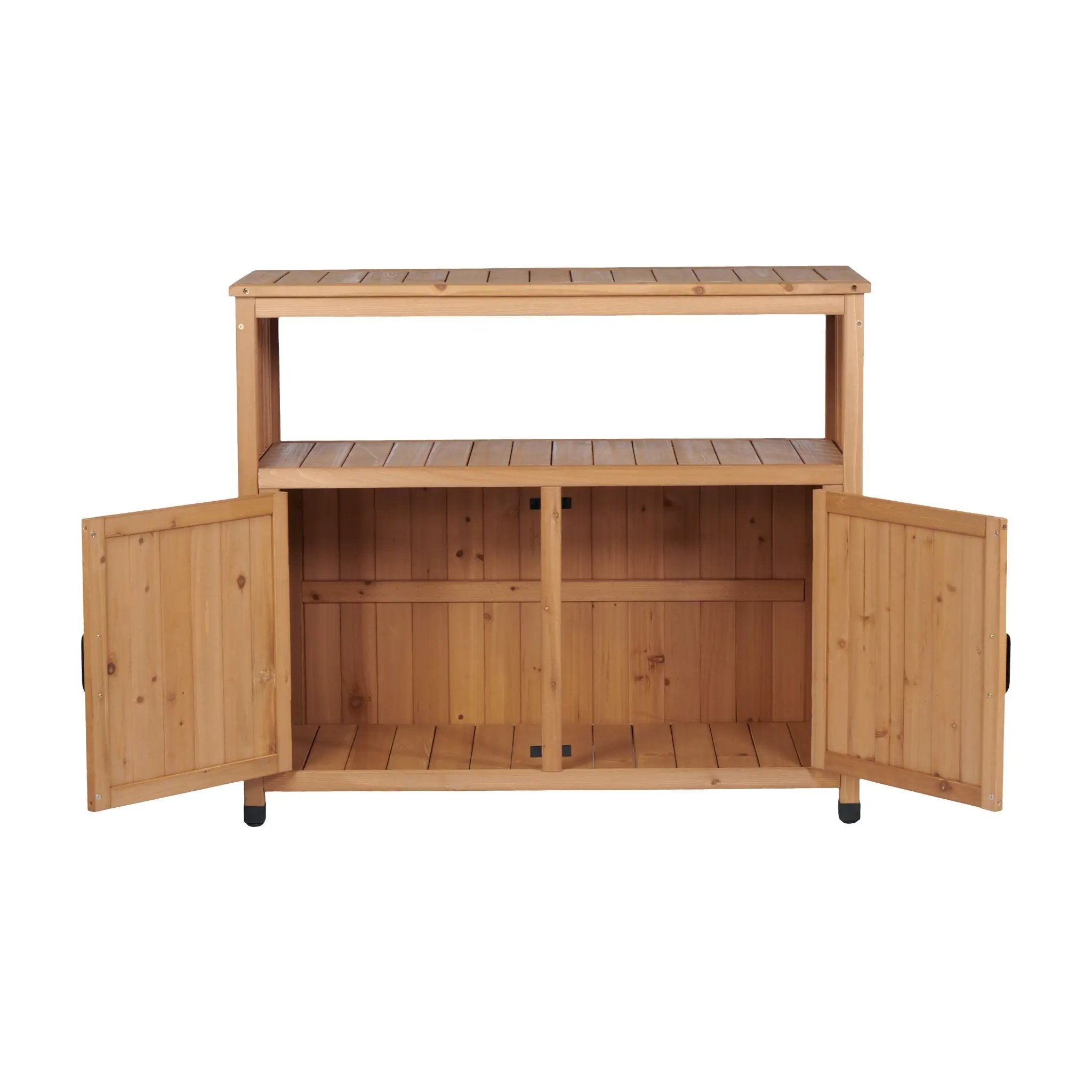 Patio Bar Table Set With Storage by HouseOfZazla