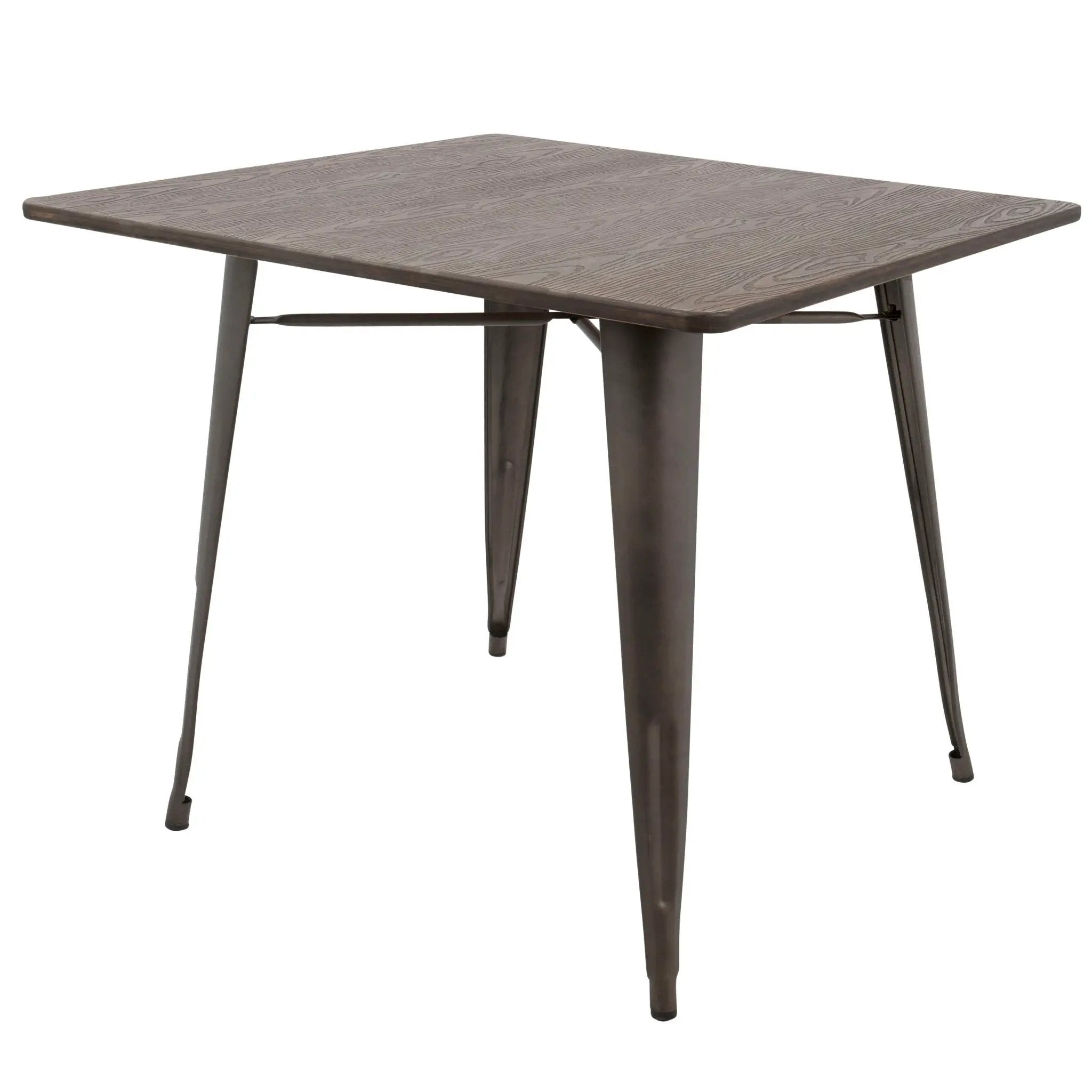 Oregon - Industrial / Farmhouse Dining Table - Espresso by Unique Piece Furniture