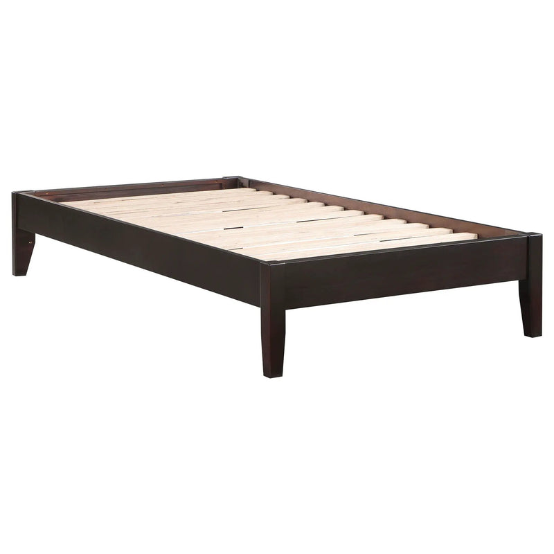 Hounslow Twin Universal Platform Bed Cappuccino by Unique Piece Furniture