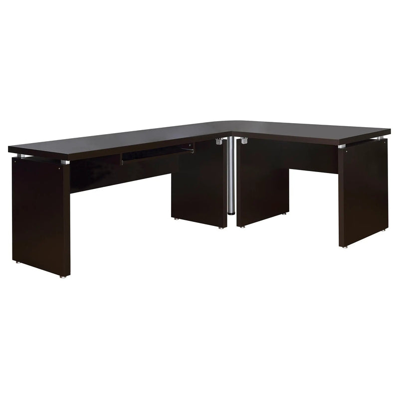 Extension Desk With Floating Top Design - Brown by HouseOfZazla