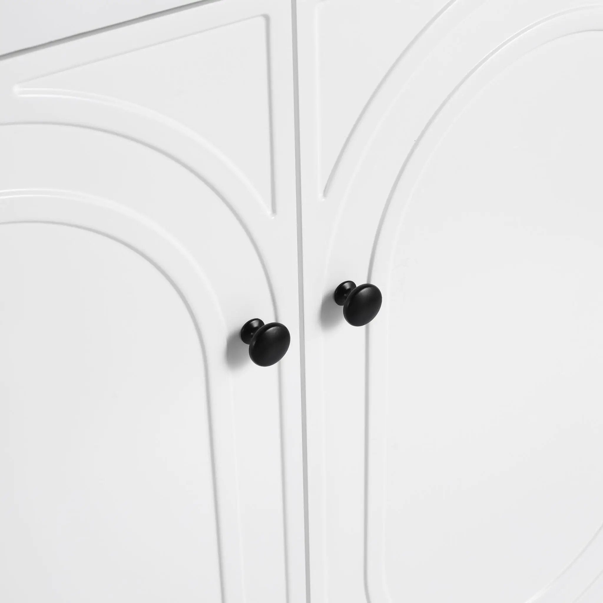 Modern Freestanding Bathroom Vanity With Soft Close Cabinet Doors by HouseOfZazla