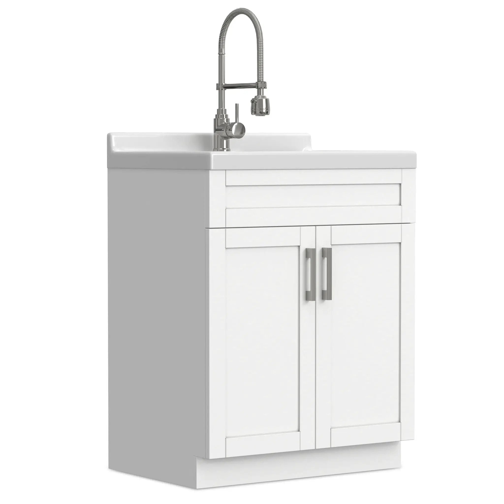 Hennessy - Deluxe Laundry Utility Sink And Cabinet by HouseOfZazla