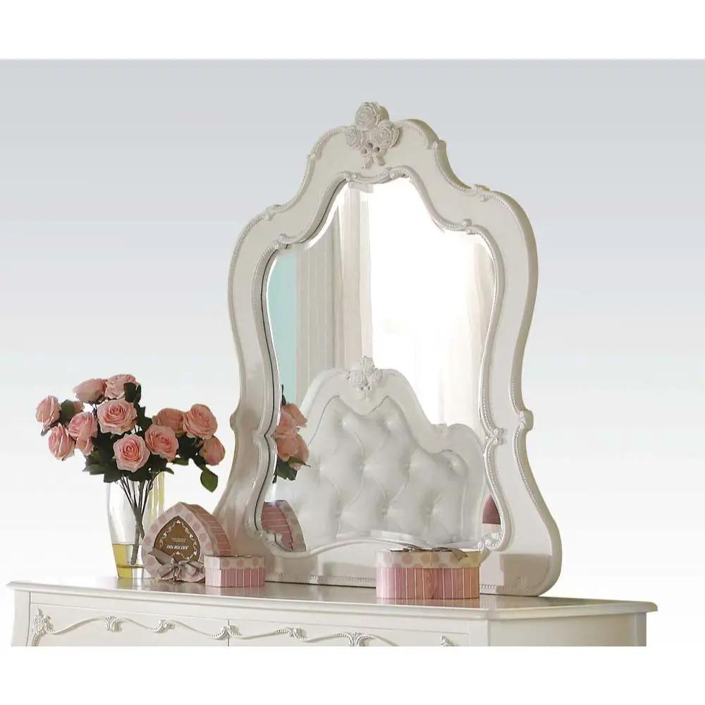 Edalene - Mirror - Pearl White by Unique Piece Furniture