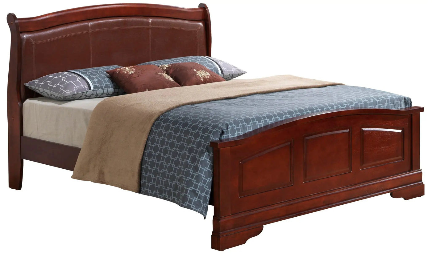 Panel Sleigh Bed Elegantly Crafted by HouseOfZazla