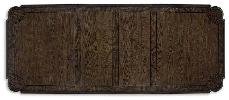 Maylee - Dining Extension Table - Dark Brown by Unique Piece Furniture