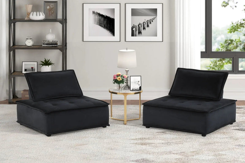 Anna - Armless Lounge Chair by HouseOfZazla