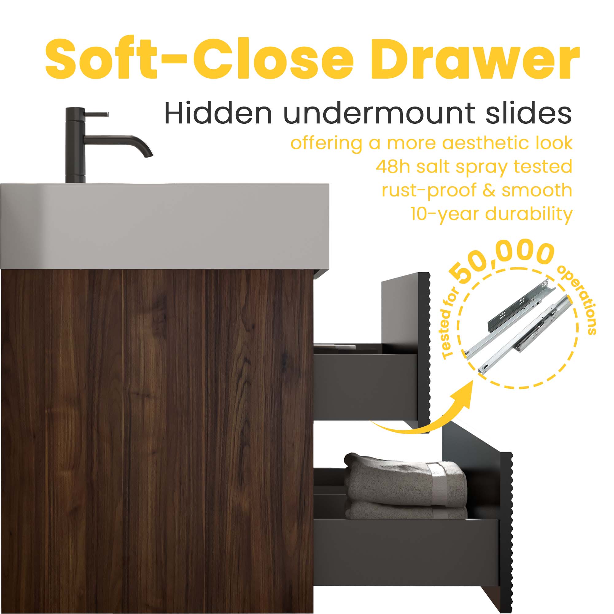 Grace 48" Bathroom Vanity by HouseOfZazla