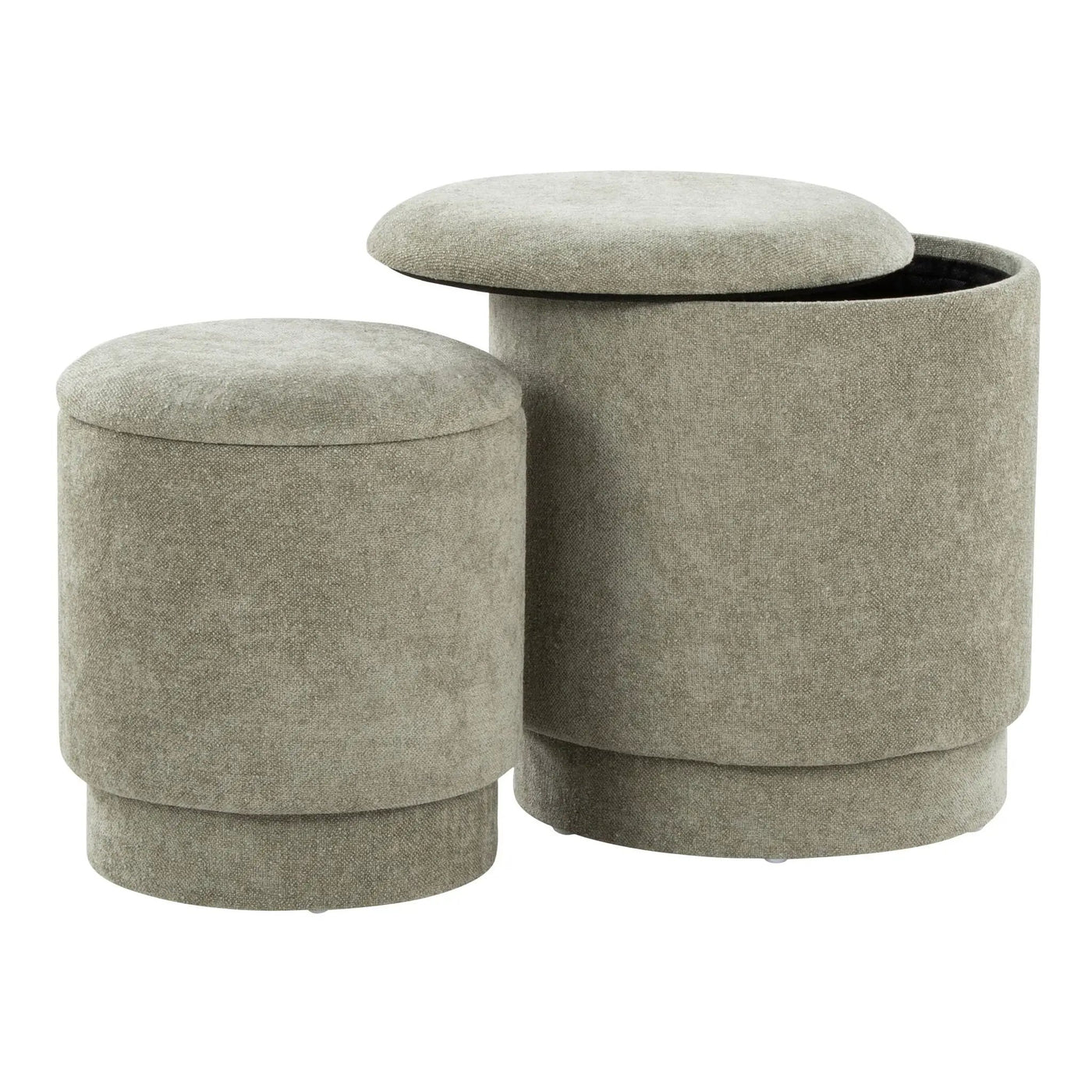 Marla - Upholste Contemporary Ottoman Set by HouseOfZazla