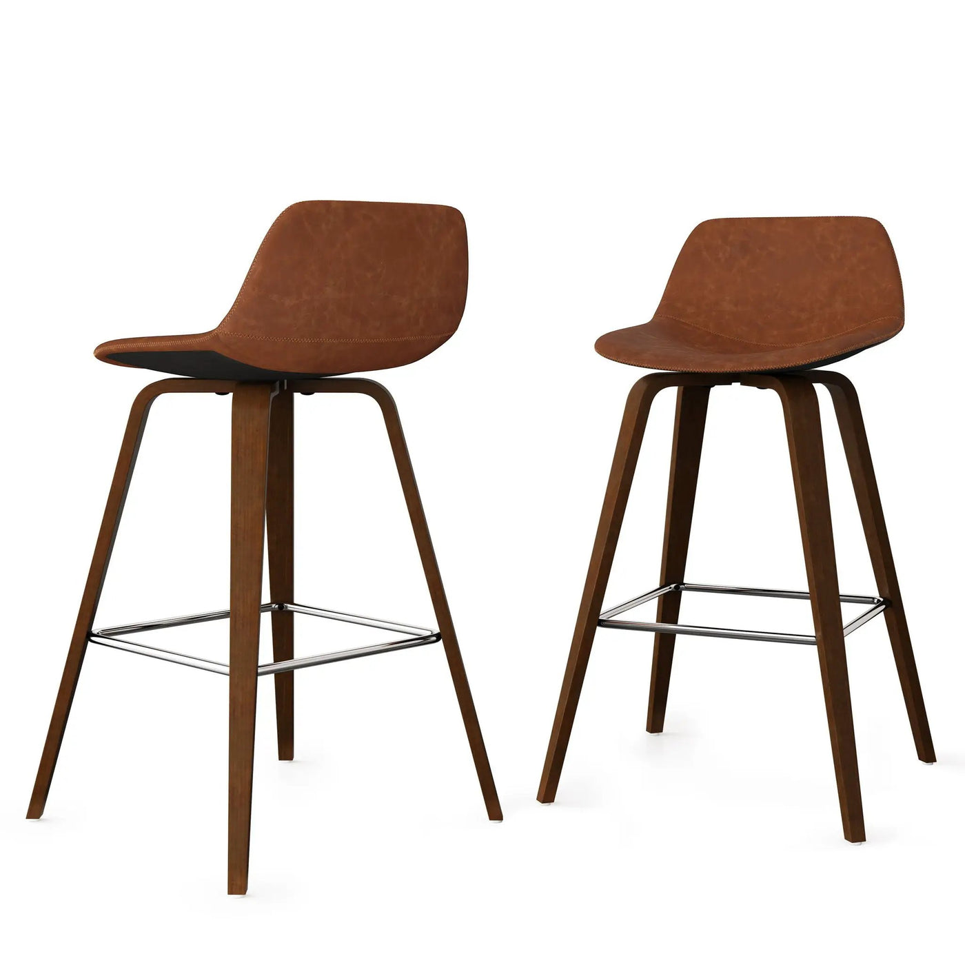 Randolph Bentwood - Counter / Bar Height Stool (Set of 2) by HouseOfZazla