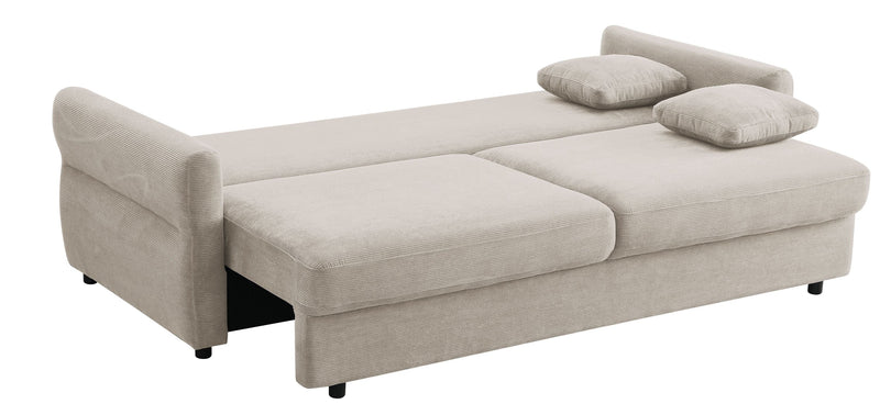 Haran Fabric Pull-Out Sleeper with Storage by HouseOfZazla