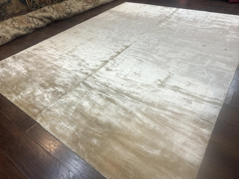 Tibetan Rug 9x11, Handmade Modern Contemporary Area Rug by Jewel Rugs
