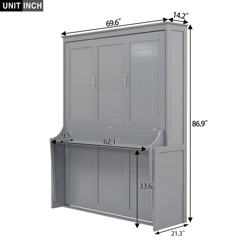 Murphy Bed With Shelf by Unique Piece Furniture