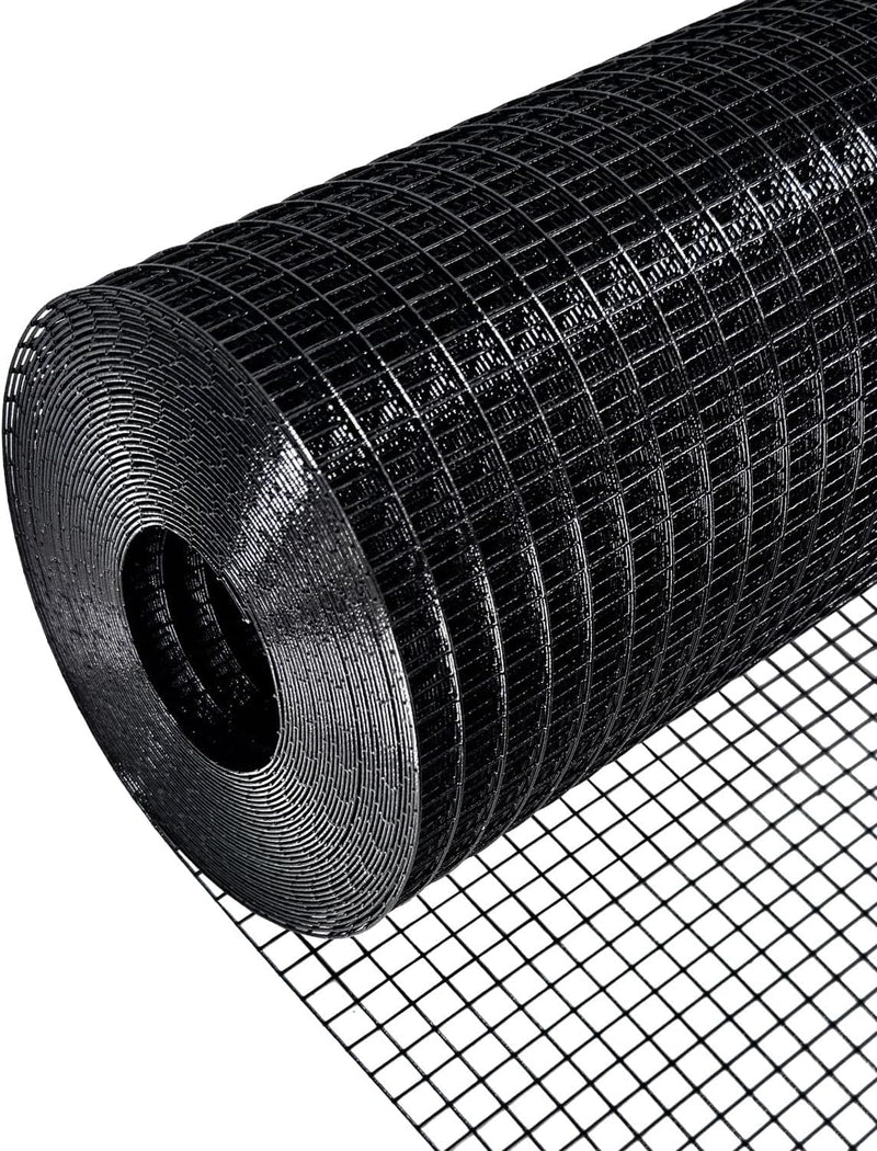 Black Hardware Cloth 5 ft × 100 ft, 19 Gauge 1/2 Inch by HouseOfZazla