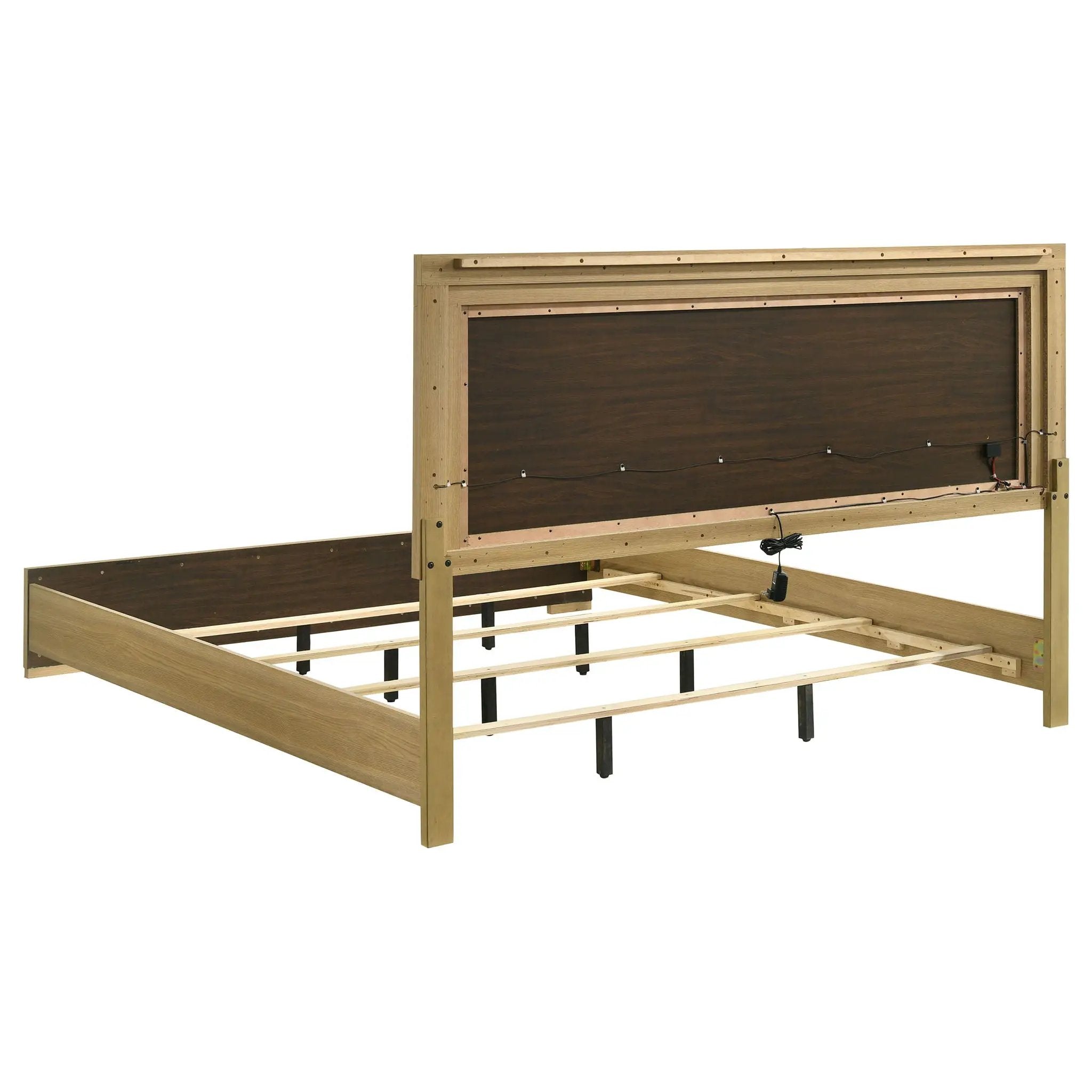 Hyland 4-piece Eastern King Bedroom Set Natural by Unique Piece Furniture