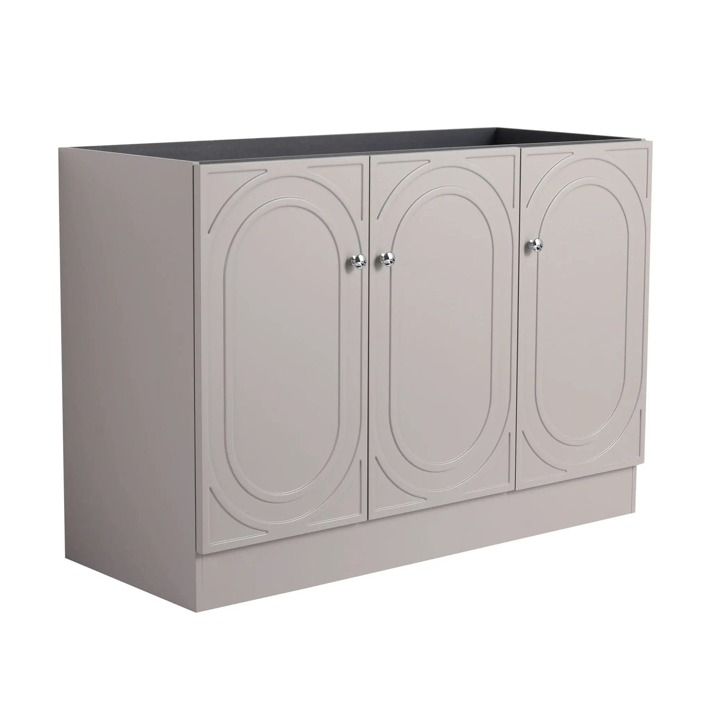 Modern Freestanding Bathroom Vanity With Soft Close Cabinet Doors by HouseOfZazla