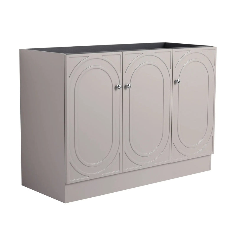 Modern Freestanding Bathroom Vanity With Soft Close Cabinet Doors by HouseOfZazla