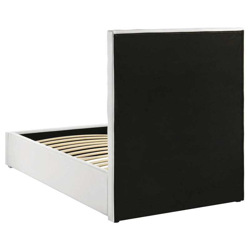 Felicity 53-inch Upholstered Twin Platform Bed White by Unique Piece Furniture