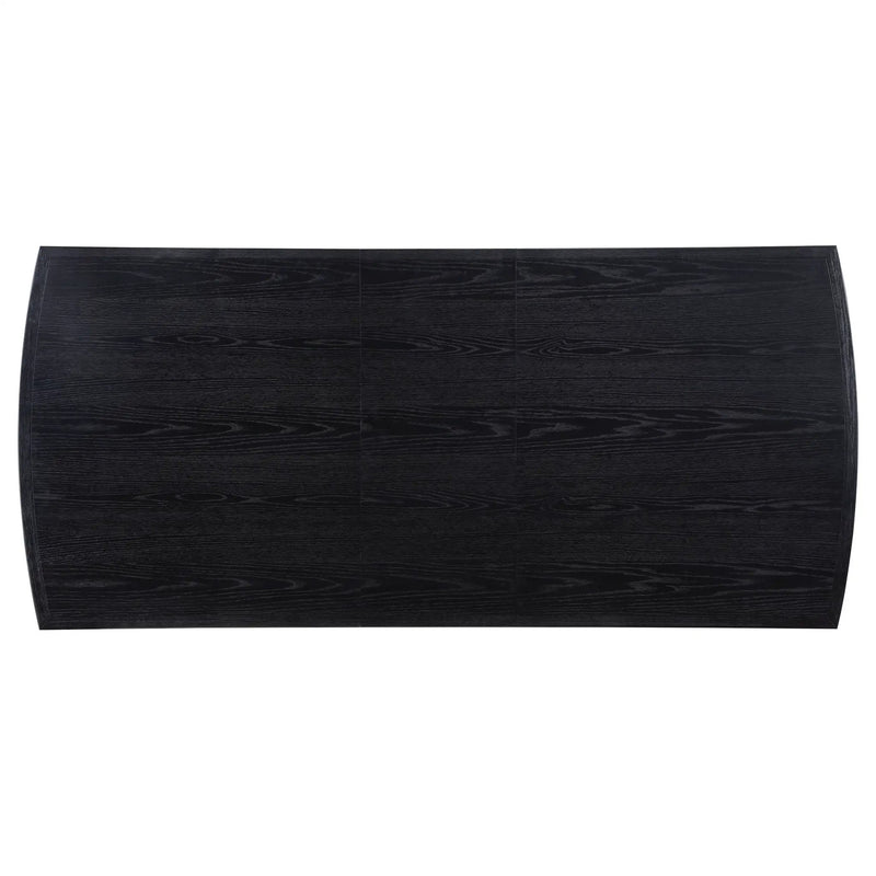 Mason - Removable Extension Leaf Dining Table - Black