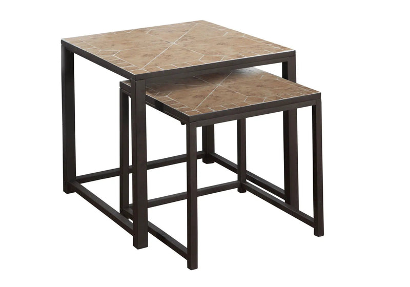 Nesting Table, Space-Saving Design Transitional (Set of 2) by HouseOfZazla