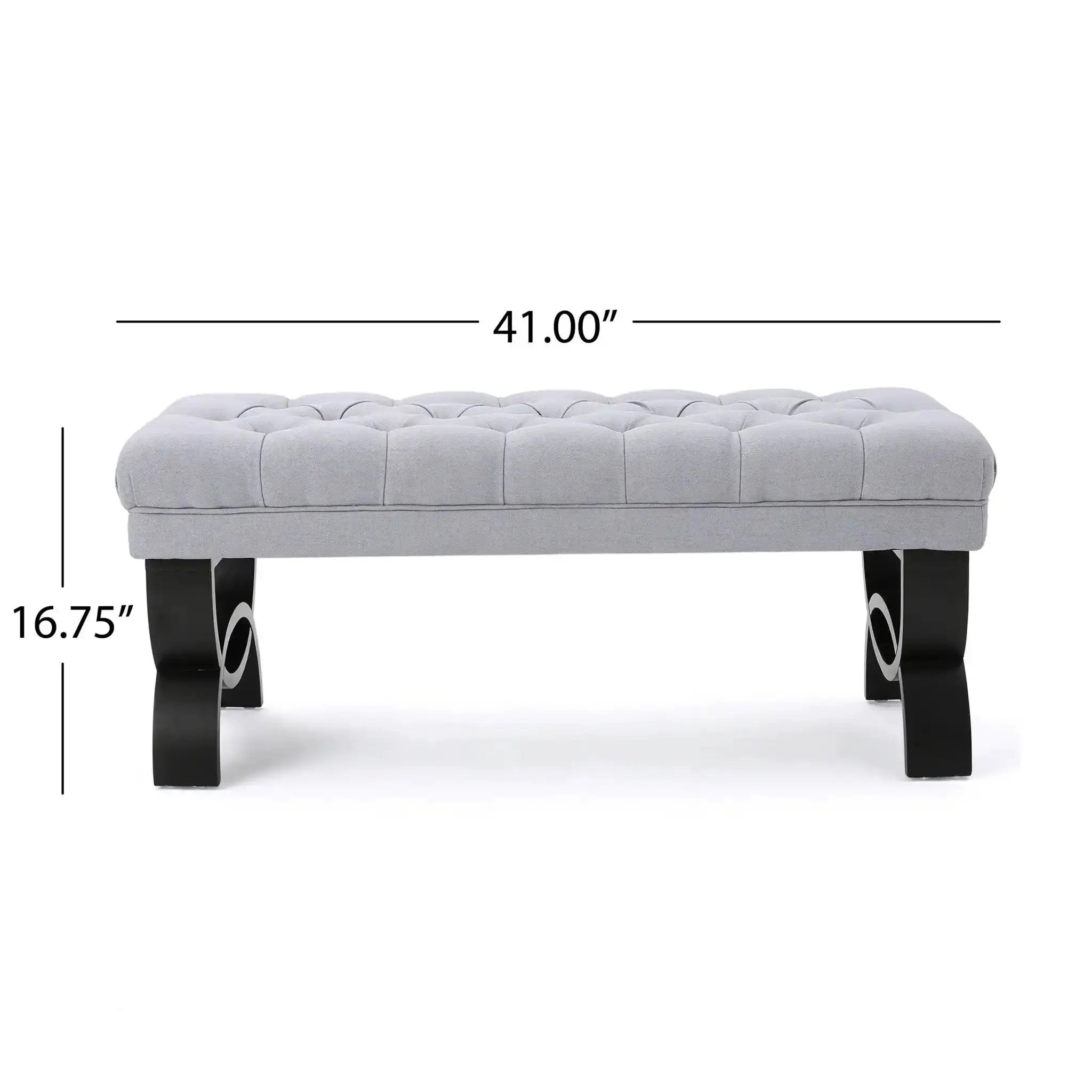 Hilton Ottoman Bench Classic Style by HouseOfZazla