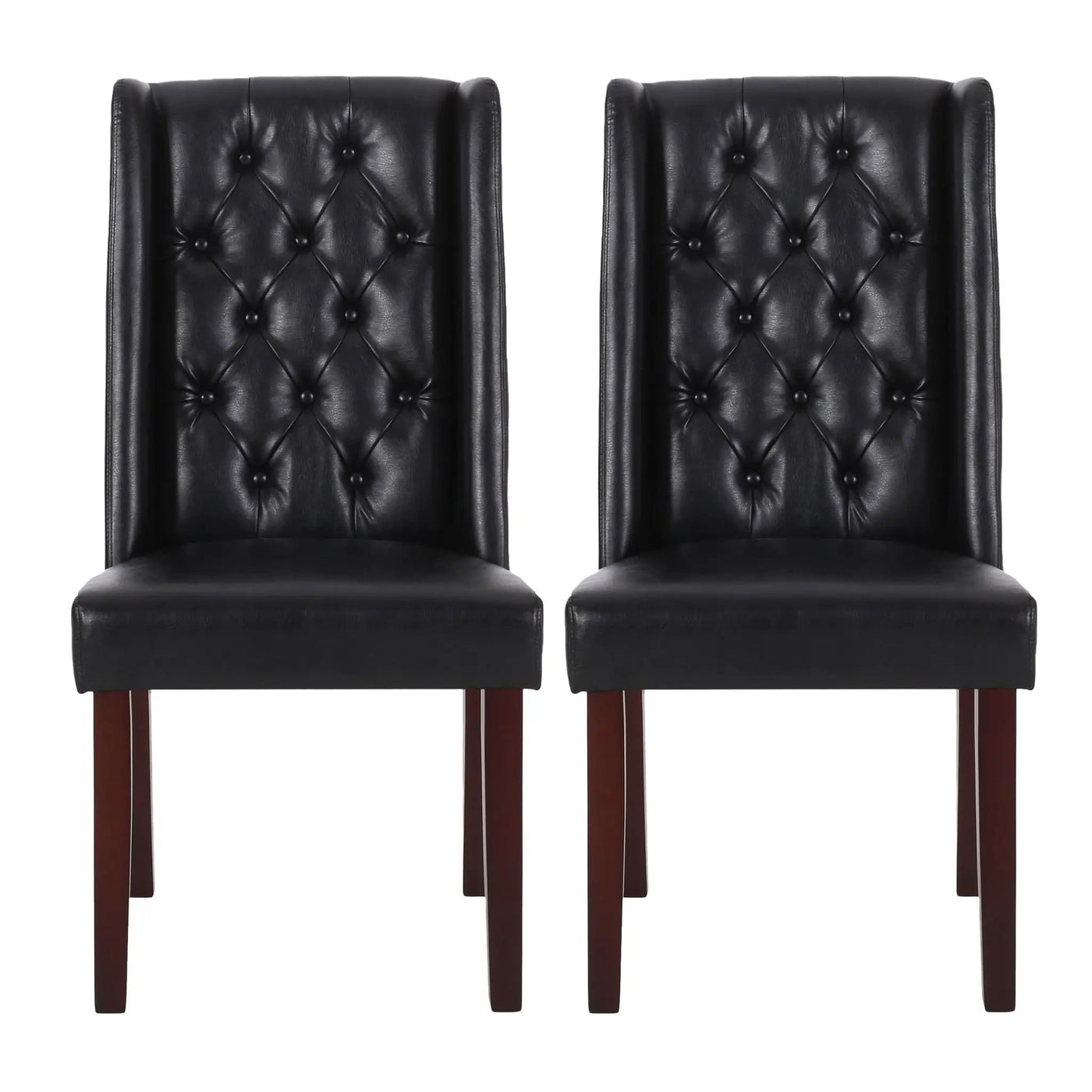 Sophisticated Tufted Dining Chair With High Back Design by HouseOfZazla