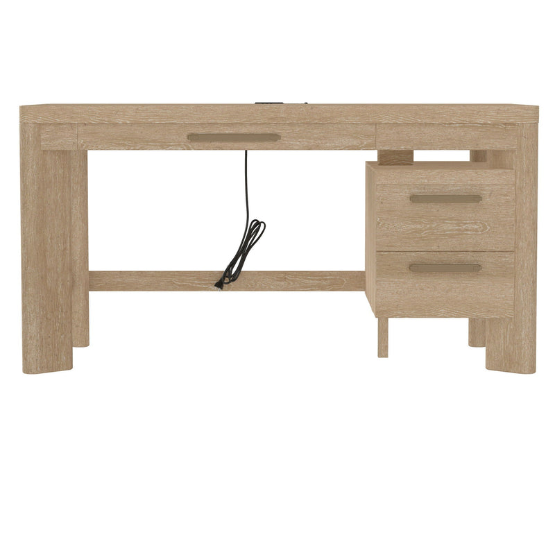 Desk - Tan - Wood by HouseOfZazla