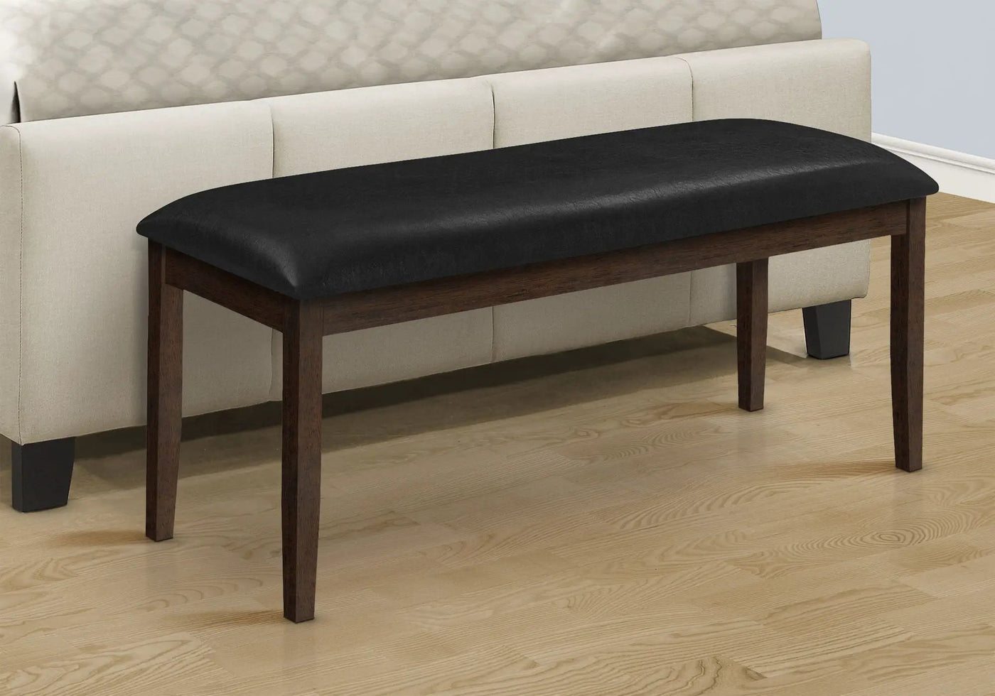 Rectangular Upholstered Hallway Bench - Transitional Design by HouseOfZazla