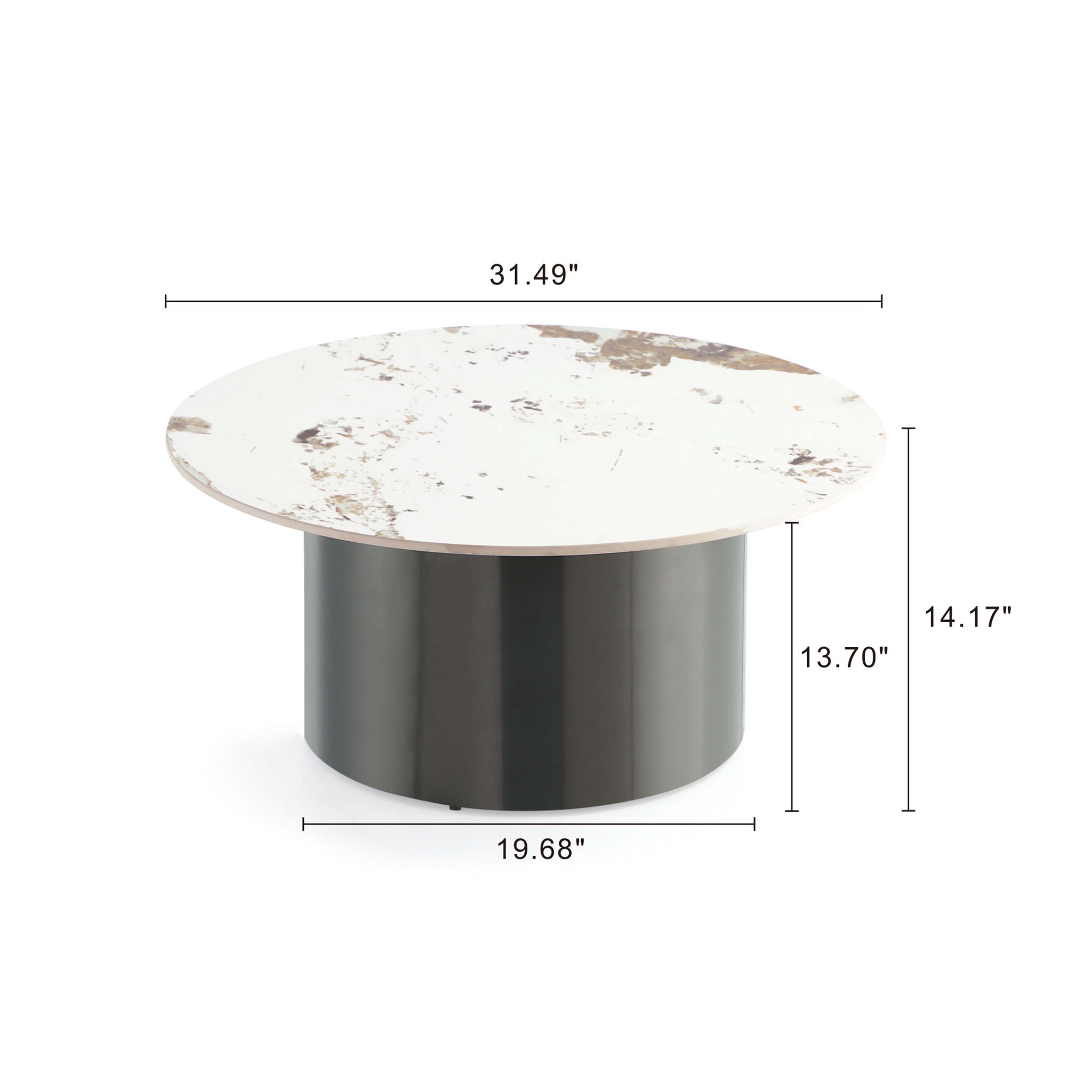Alondra - Coffee Table - Black by HouseOfZazla