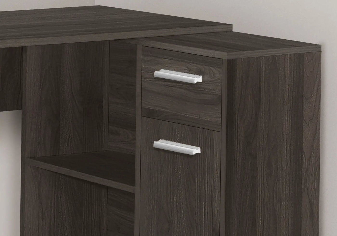 Computer Desk, Home Office, Corner, Storage Drawers, L Shape, Contemporary & Modern by Unique Piece Furniture