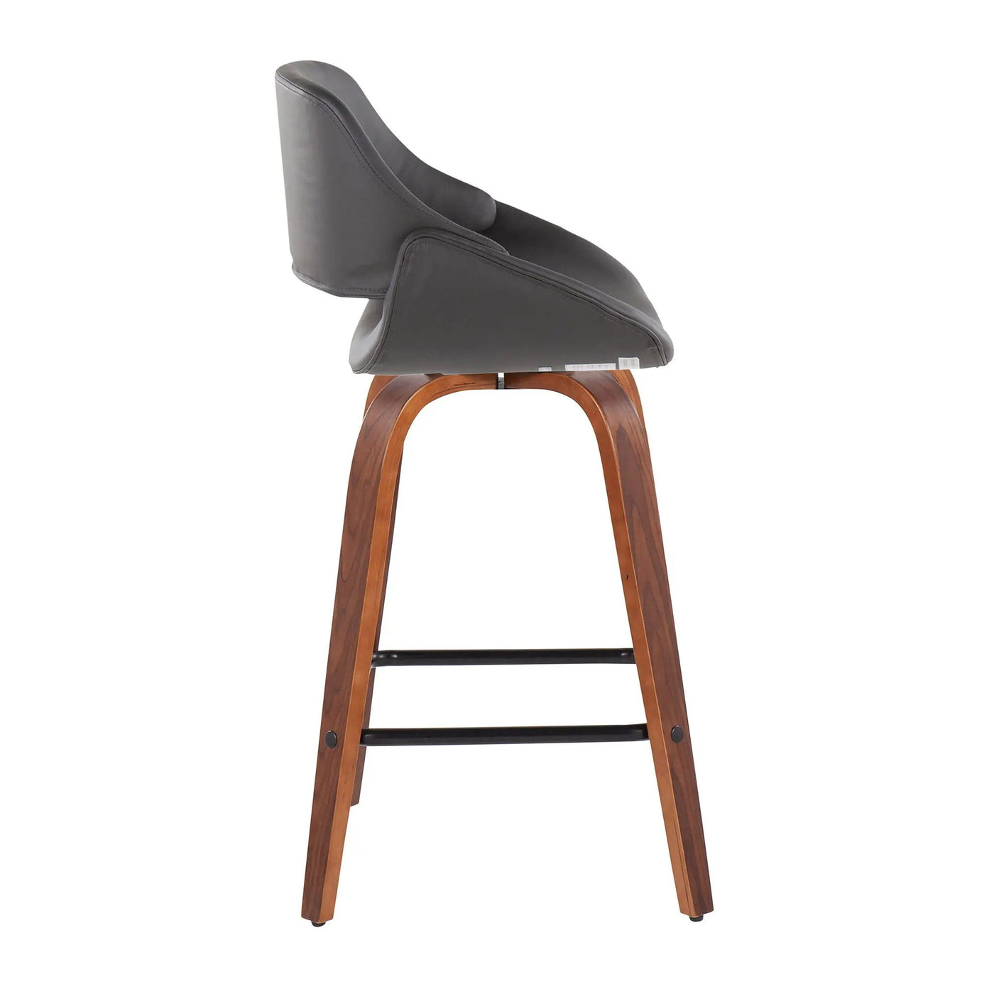 Fabrico - Mid-Century Modern, Counter Stool (Set of 2) by HouseOfZazla