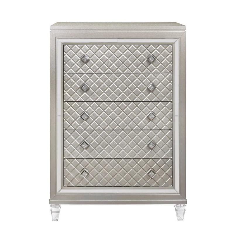 Cross - Glam Chest - Champagne by Unique Piece Furniture