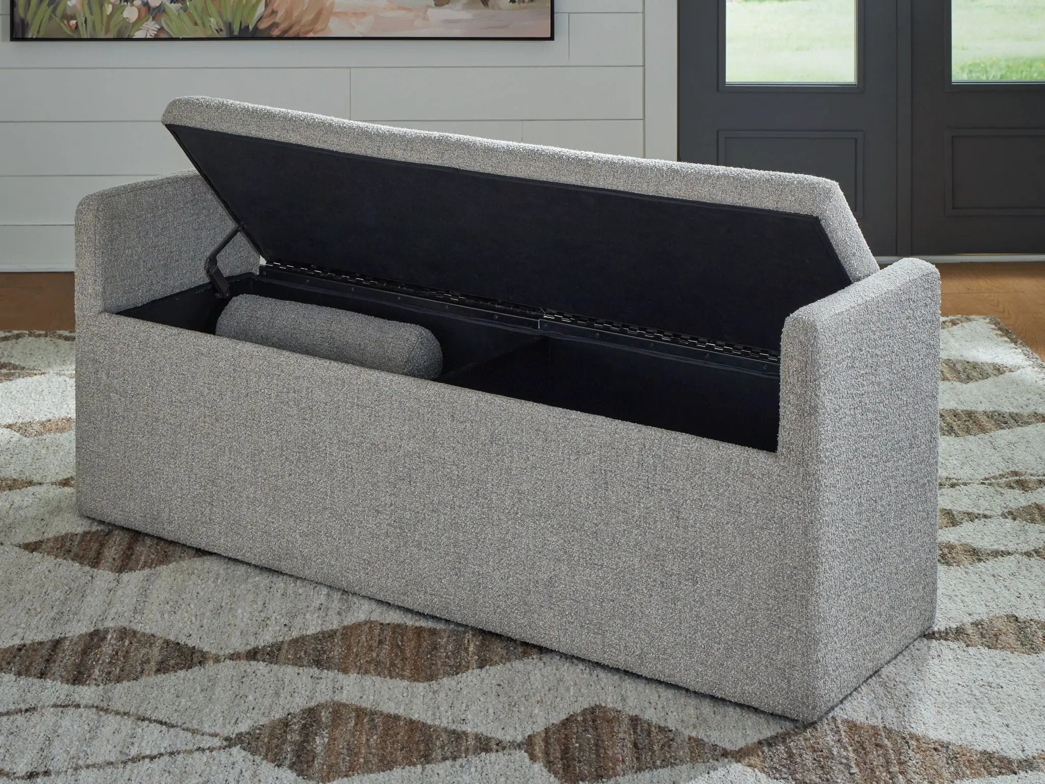 Galliden - Large Upholstered Dining Room Bench - Beige by Unique Piece Furniture