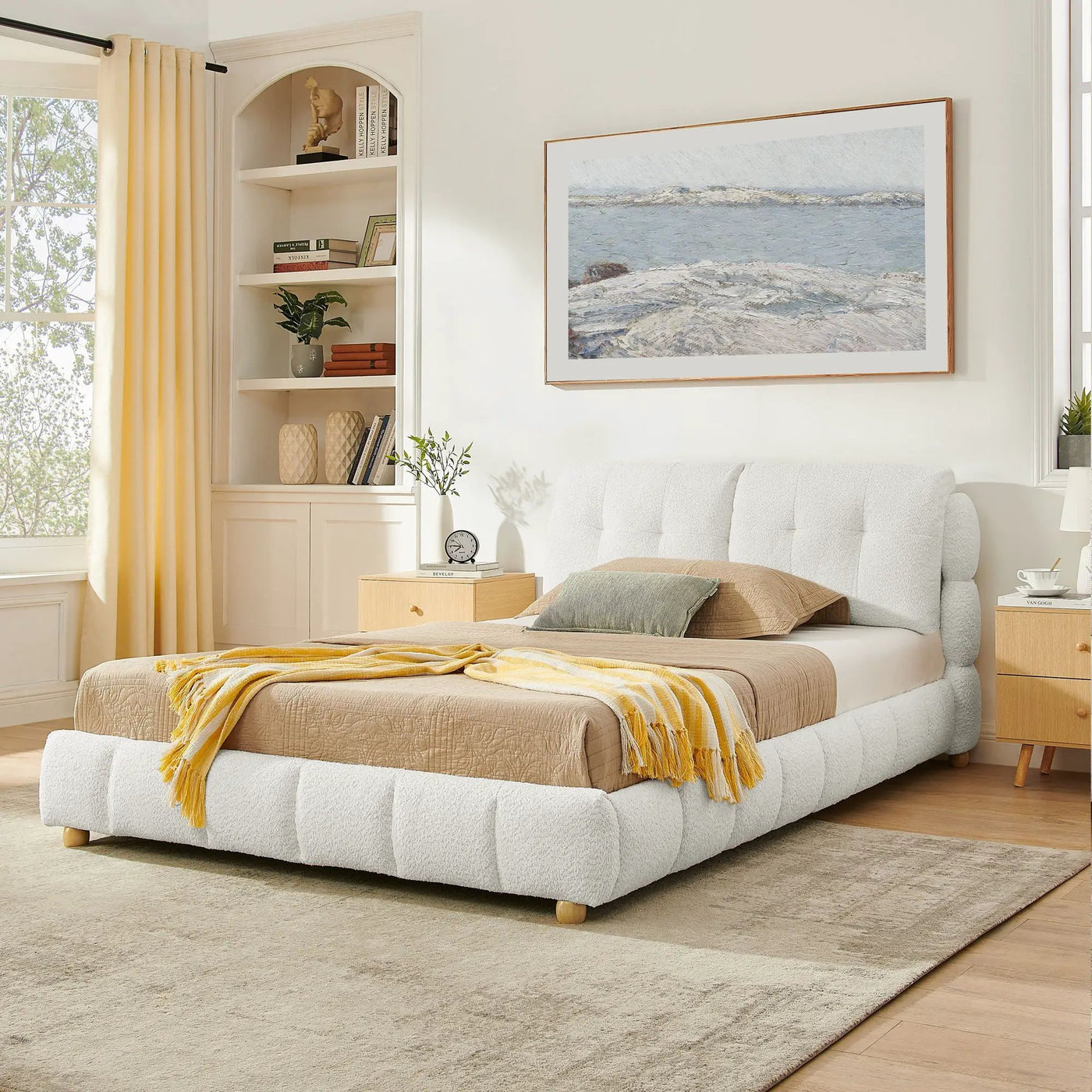 Platform Bed & Upholstered Frame by Unique Piece Furniture