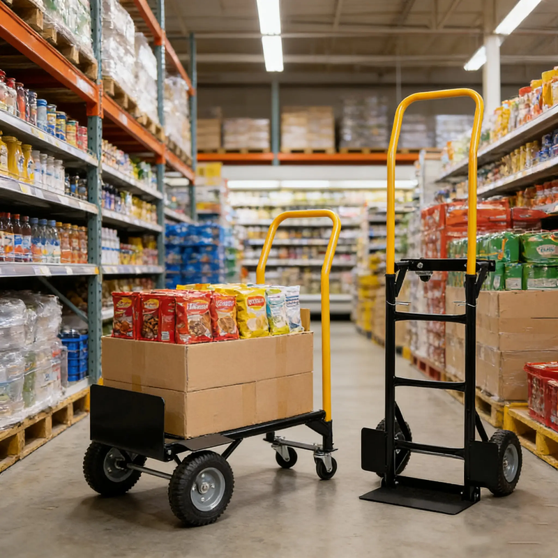Heavy Duty Dual Purpose Hand Truck Dolly Cart by HouseOfZazla